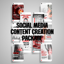 Load image into Gallery viewer, Social Media Content Creation Package